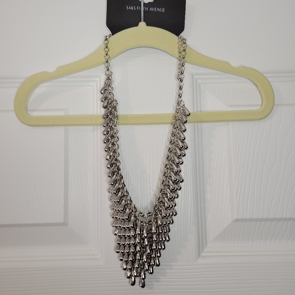 Saks Fifth Avenue Chainmail Necklace - Picture 1 of 5